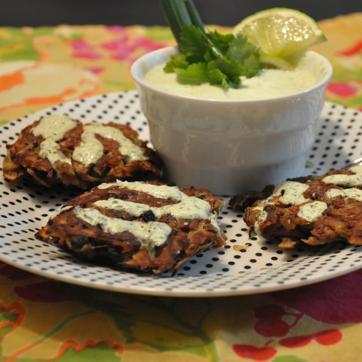 Healthy Black Bean and Sweet Potato Cake Recipe POPSUGAR Food