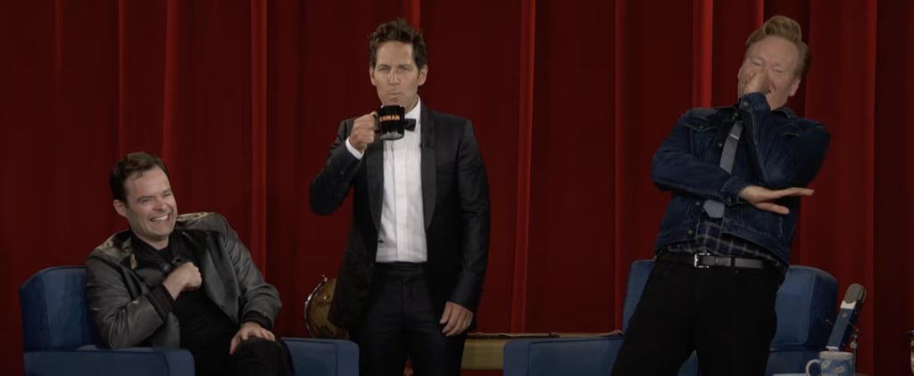 Every Time Paul Rudd Tricked Conan O'Brien With Mac and Me