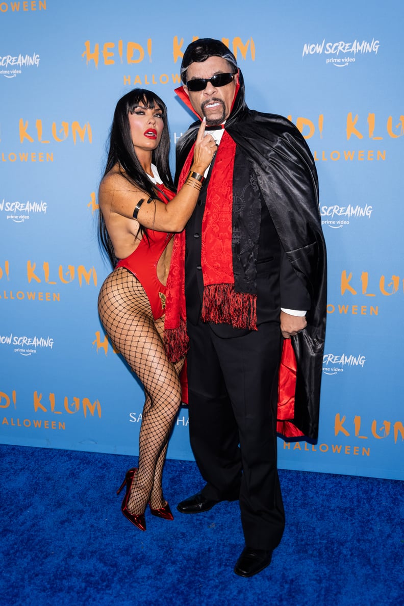 图标情侣万圣节Costumes:Coco Austin和Ice-T