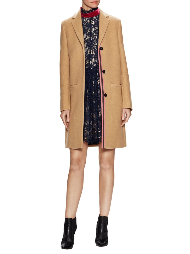 MSGM Notch Collar Coat