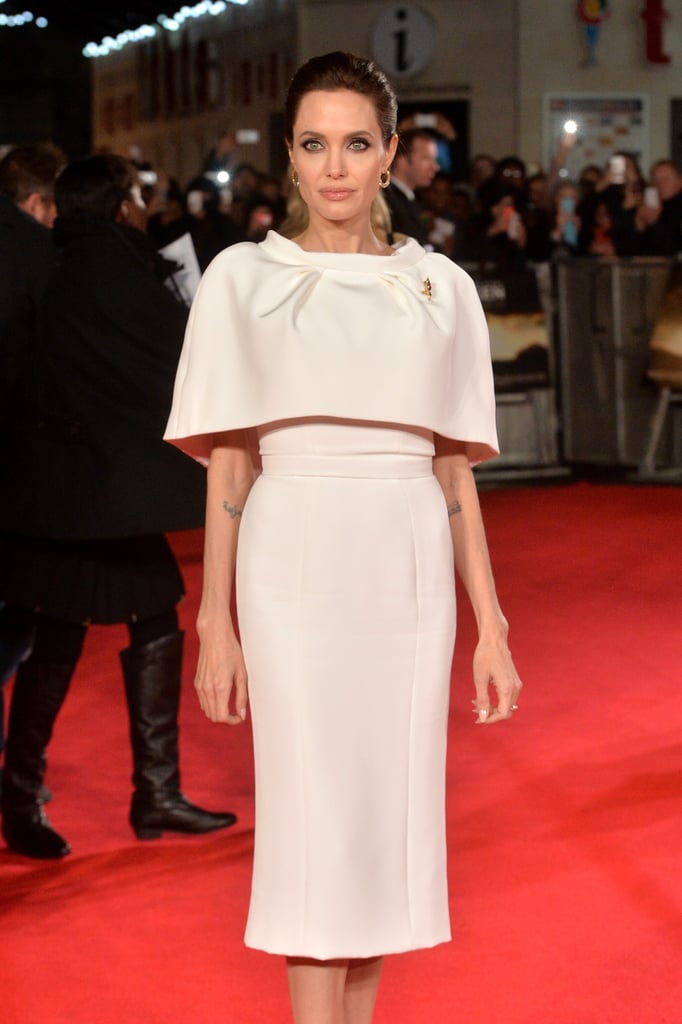 Angelina Jolie's Dress at the Unbroken Premiere UK POPSUGAR Fashion