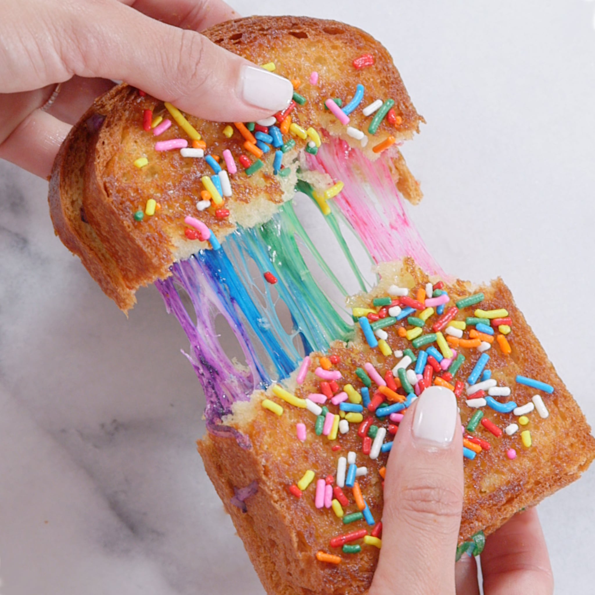 Rainbow Grilled Cheese | POPSUGAR Food