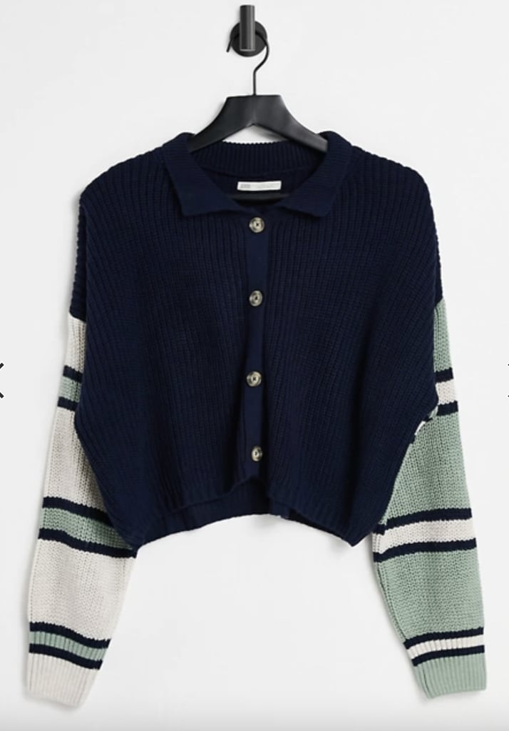 ASOS Stradivarius Button Front Cardigan