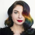 We're Obsessed With This Brunette-Approved Rainbow Ombré Trend