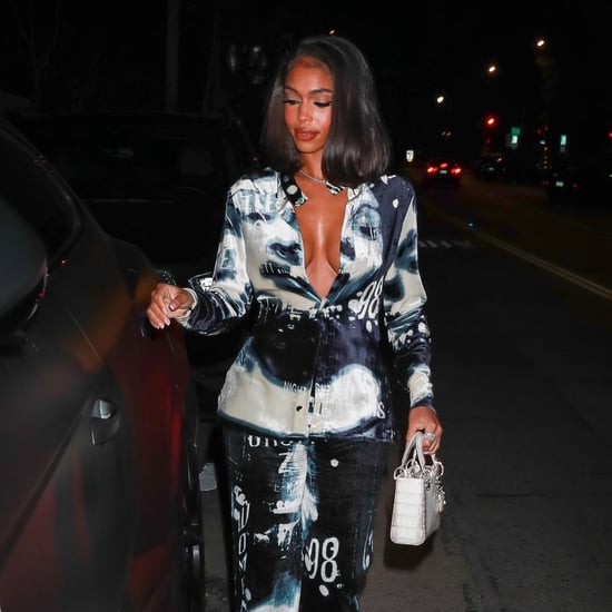 Lori Harvey's Jean Paul Gaultier Silk Printed Set