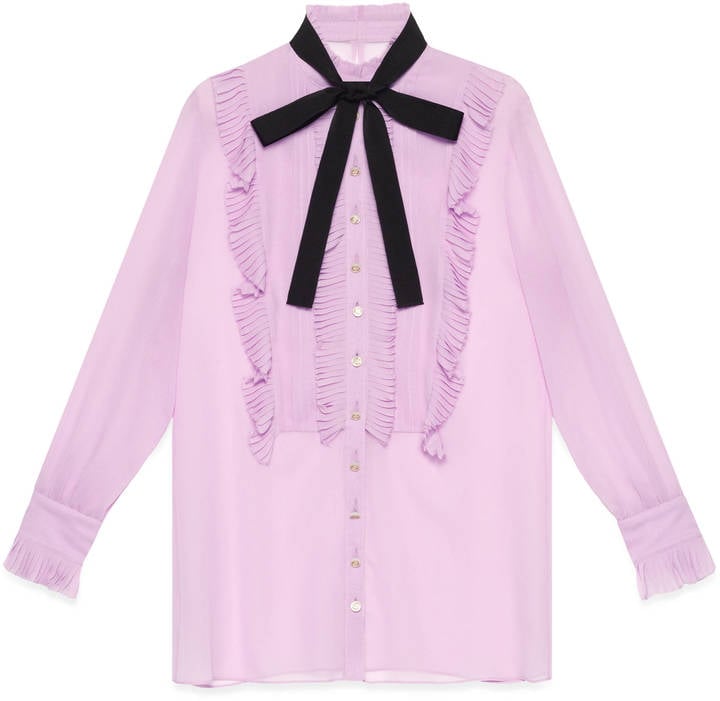 Gucci Silk georgette button-down shirt ($1,400)