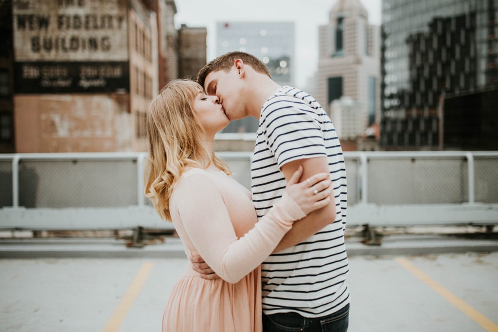 Rooftop Engagement Shoot
