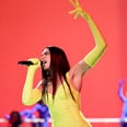 Dua Lipa Sparkled in a Cutout Bedazzled Catsuit For Her Latest Performance