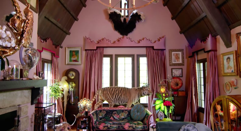 Dita Von Teese's Living Room