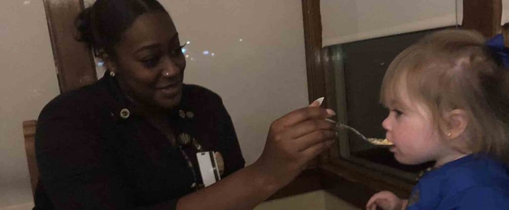 Olive Garden Waitress Helps Mom Enjoy Her Meal
