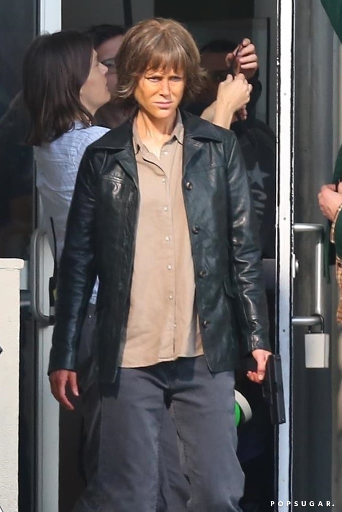 Nicole Kidman on the Set of Destroyer Pictures