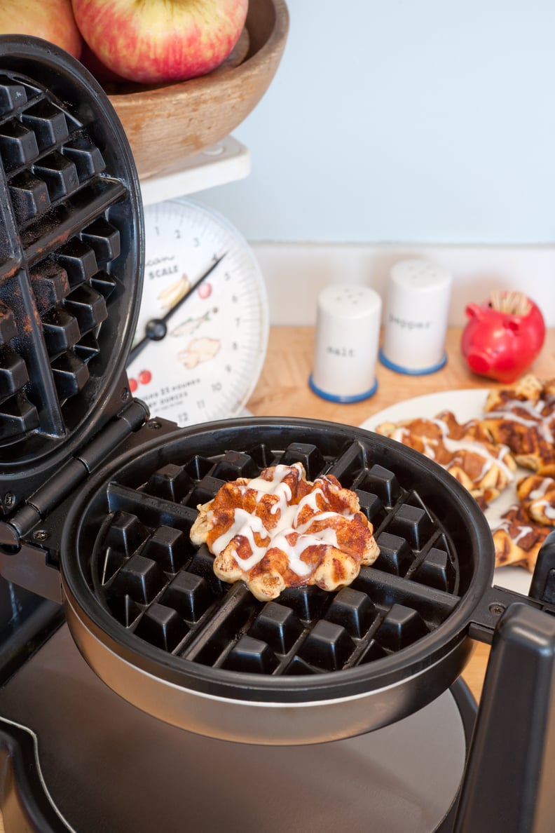 Make Cinnamon Roll Waffles