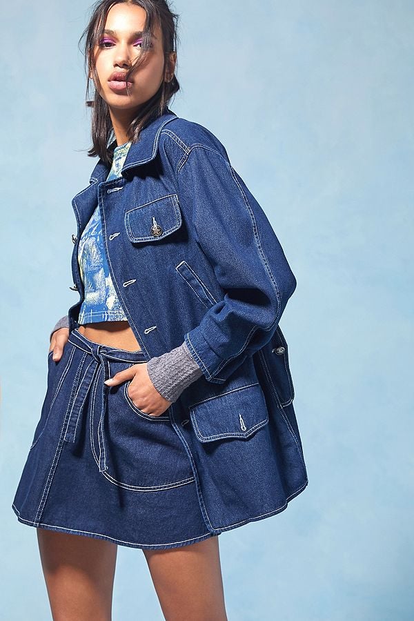 Anna Sui & UO Longline Denim Jacket