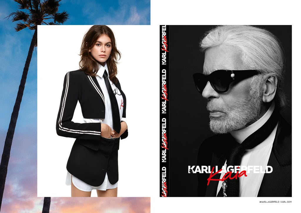 Kaia Gerber Karl Lagerfeld Collection