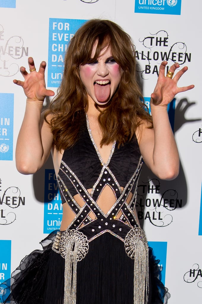 Suki Waterhouse attended the UNICEF Halloween Ball in London on Thursday, joining all the stars who debuted new costumes before Halloween.