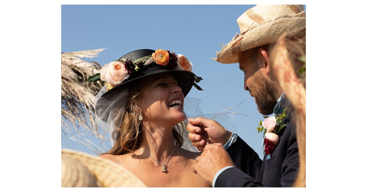 Adding in the Details Josie Maran Wedding Hair and Makeup POPSUGAR