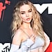 Shop Dove Cameron's Strapless Corset Dress