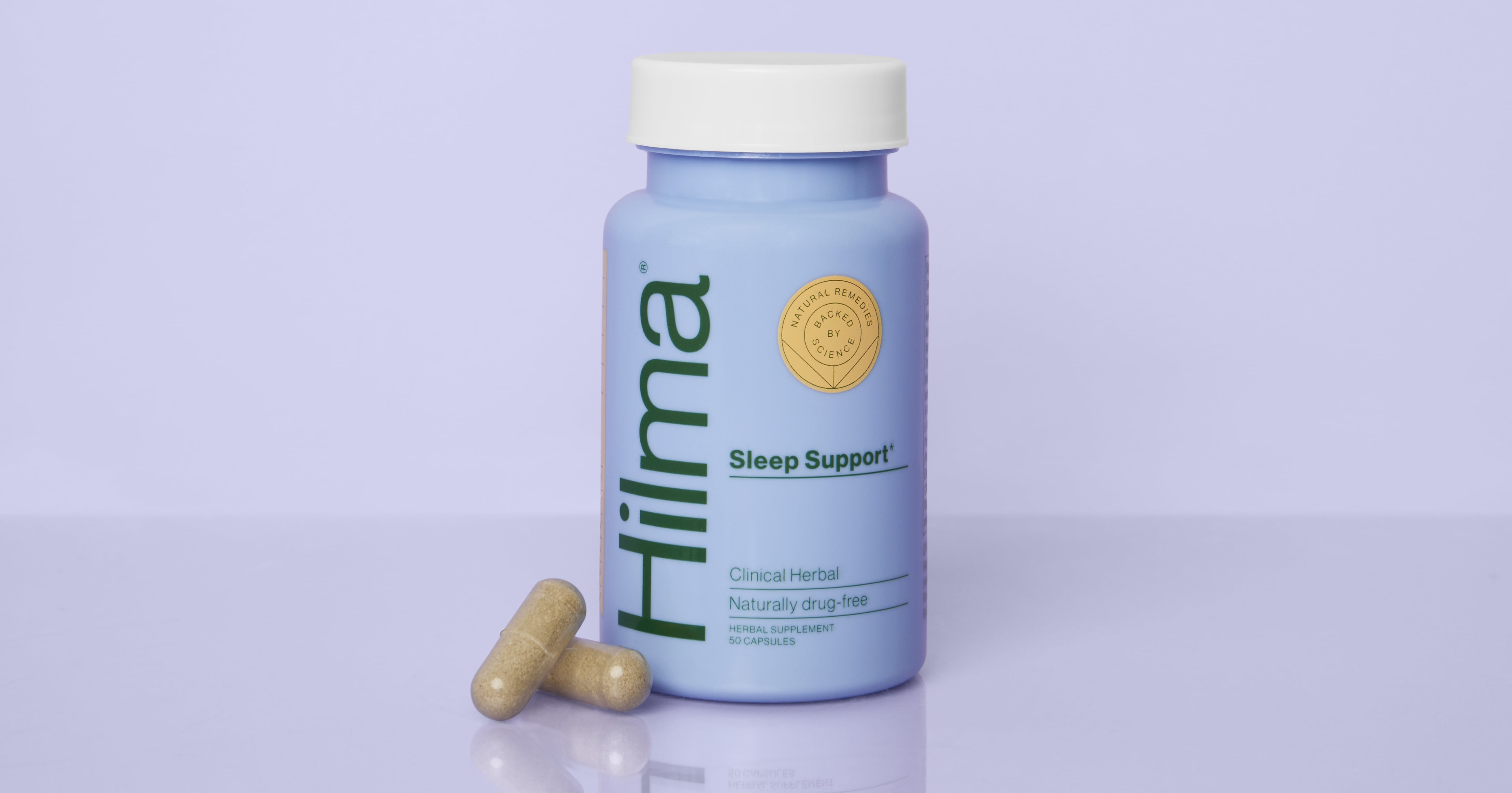 Hilma Sleep Support MelatoninFree Supplement Review POPSUGAR Fitness