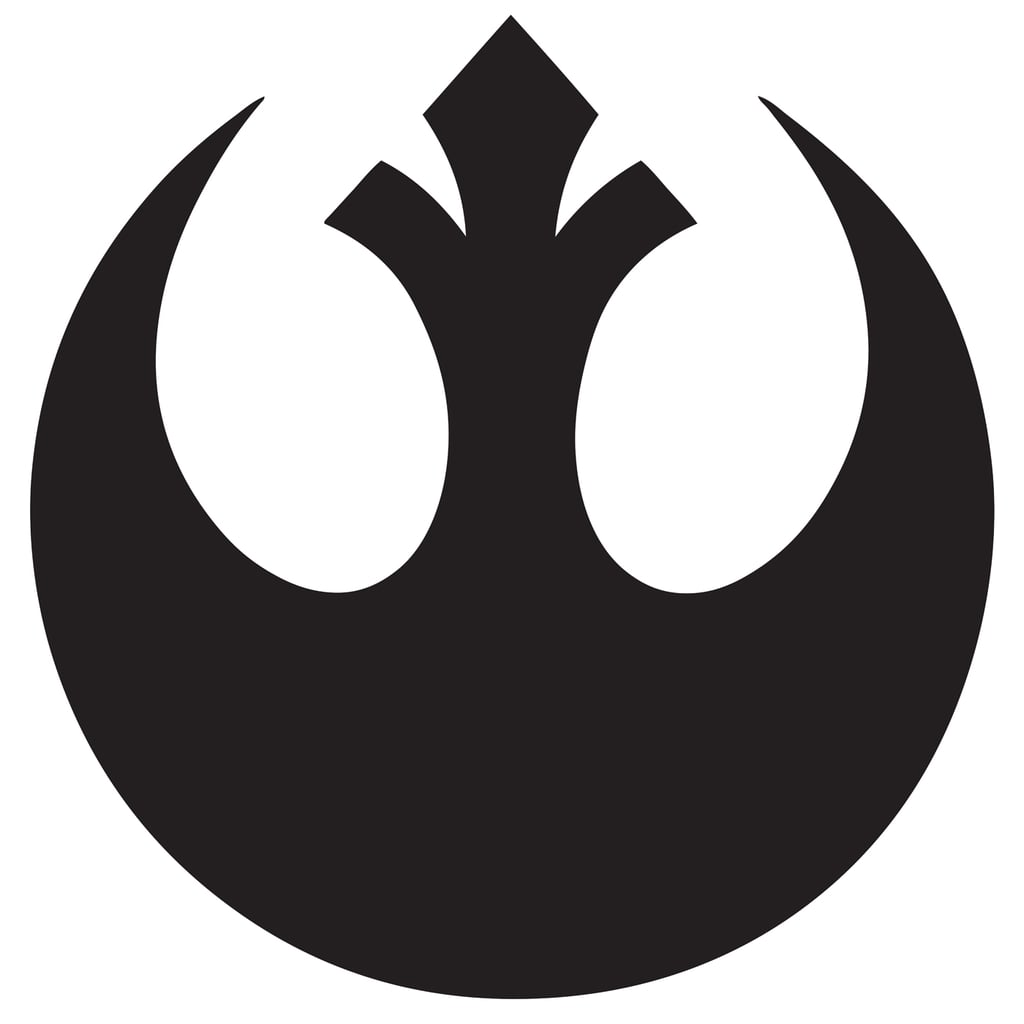 The Rebel Alliance Logo Pumpkin Template