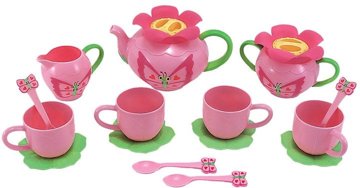 Melissa &amp; Doug Bella Butterfly Tea Set Tea Party Sets