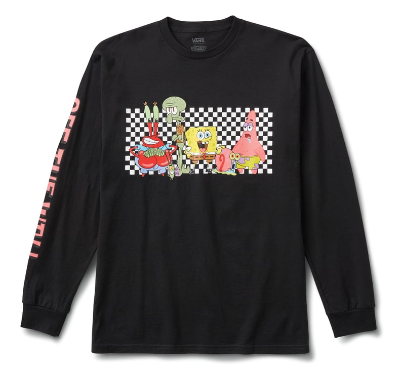 Vans X SpongeBob Kids Characters Long Sleeve T-Shirt