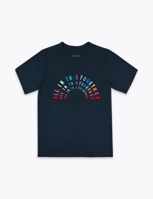 M&S Collection Kids' NHS Charities Together T-Shirt (2-12 Yrs)