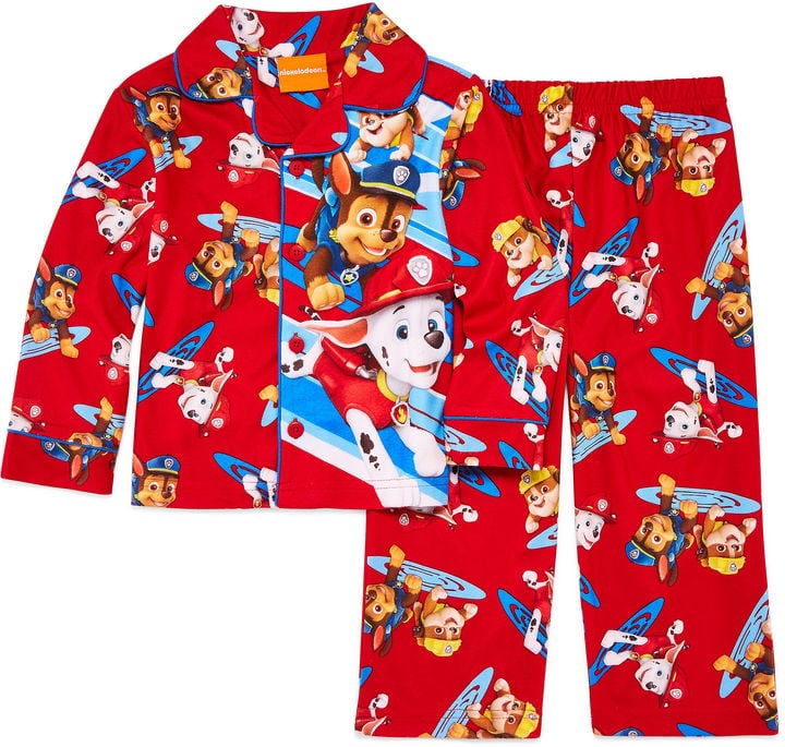 Button-Front Paw Patrol Pajama Set