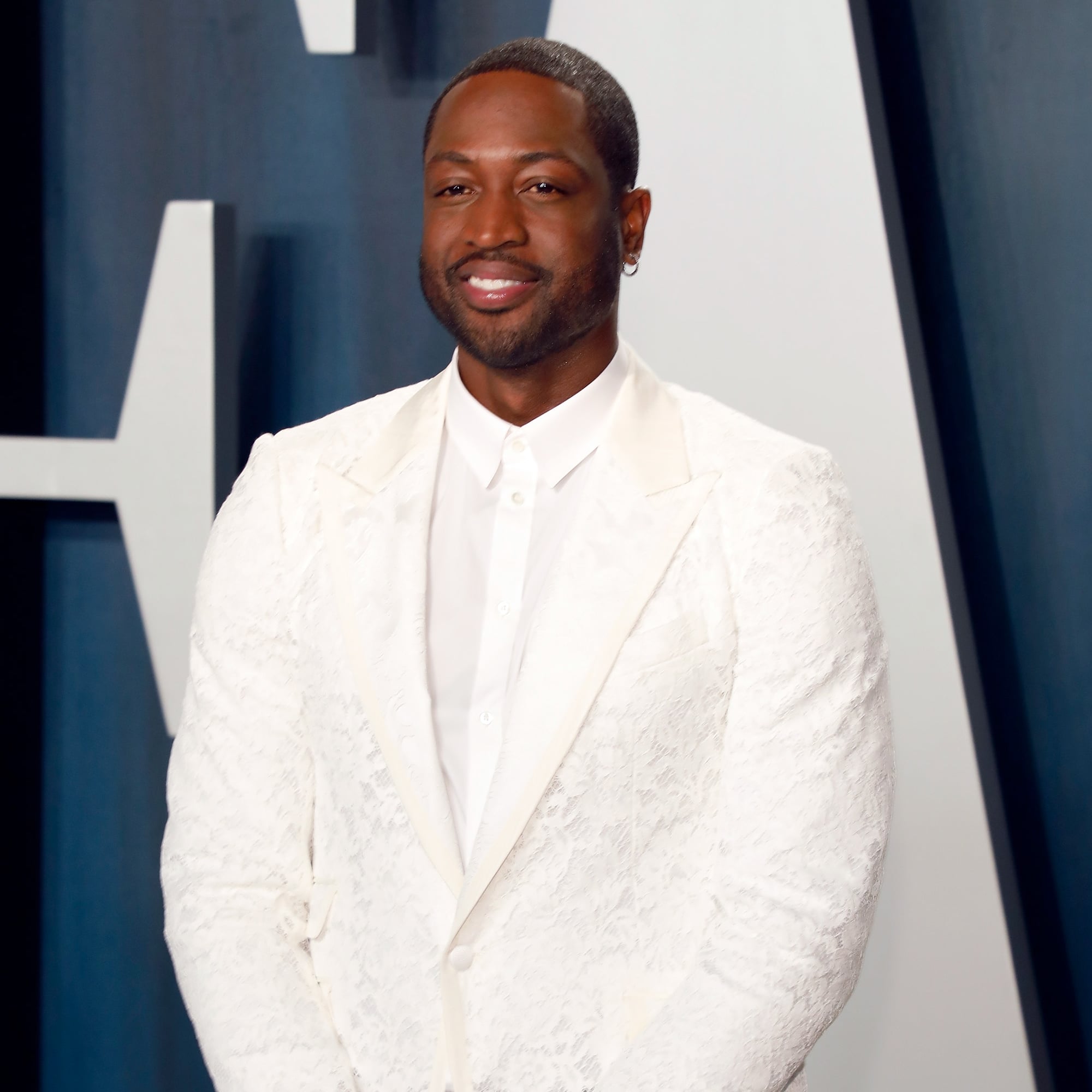 Dwyane Wade Had Flames Dyed on the Back of His Head | POPSUGAR Beauty