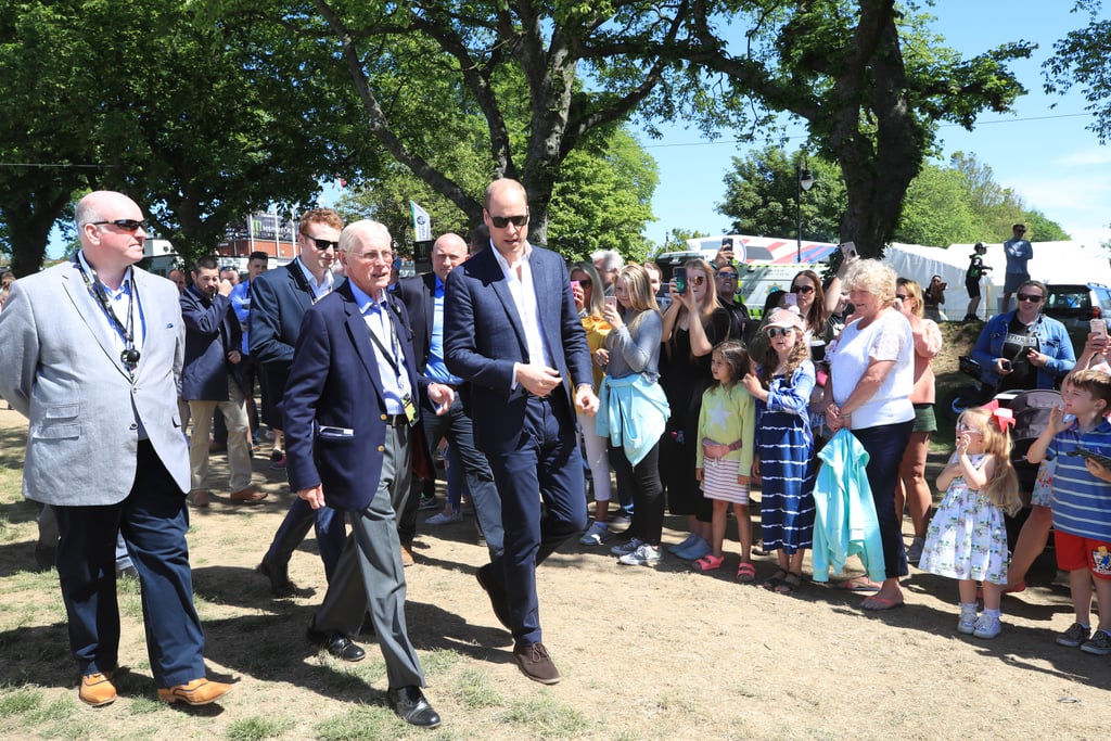 Prince William at the Isle of Man TT June 2018 Pictures