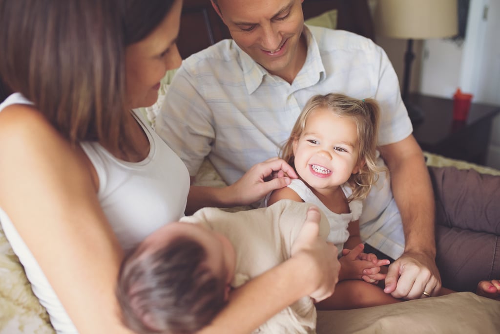 Newborn With Inoperable Tumor in Family Photos