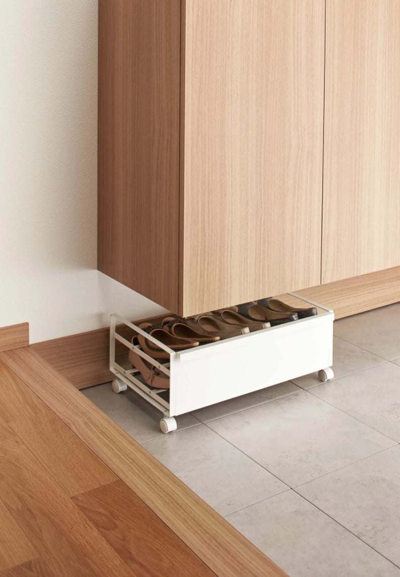 Yamazaki Home Low-Profile Hidden Shoe Storage