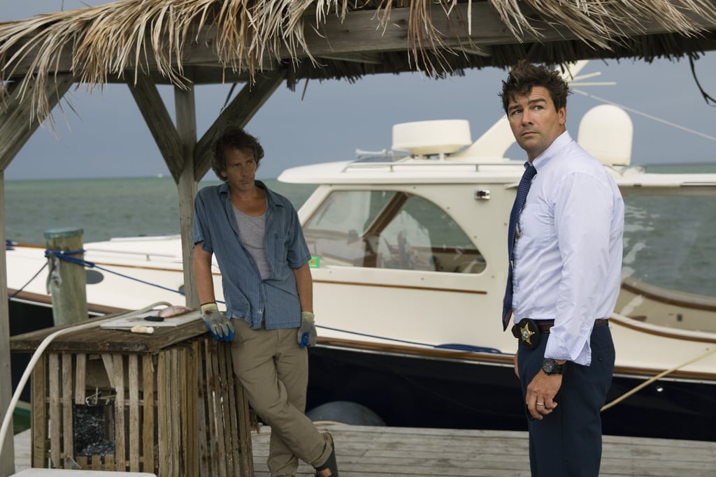 Mendelsohn and Kyle Chandler on the first season of Bloodline.