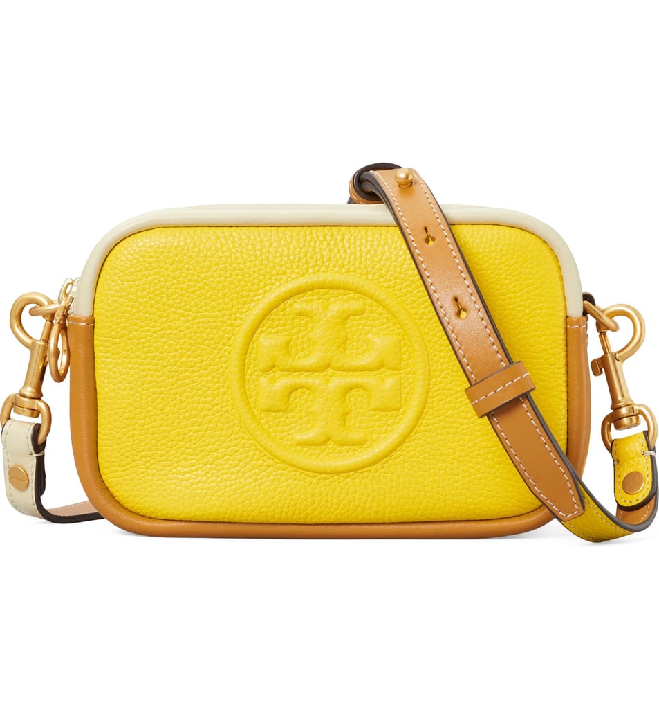 Tory Burch Perry Bombe Color Block Leather Crossbody Bag