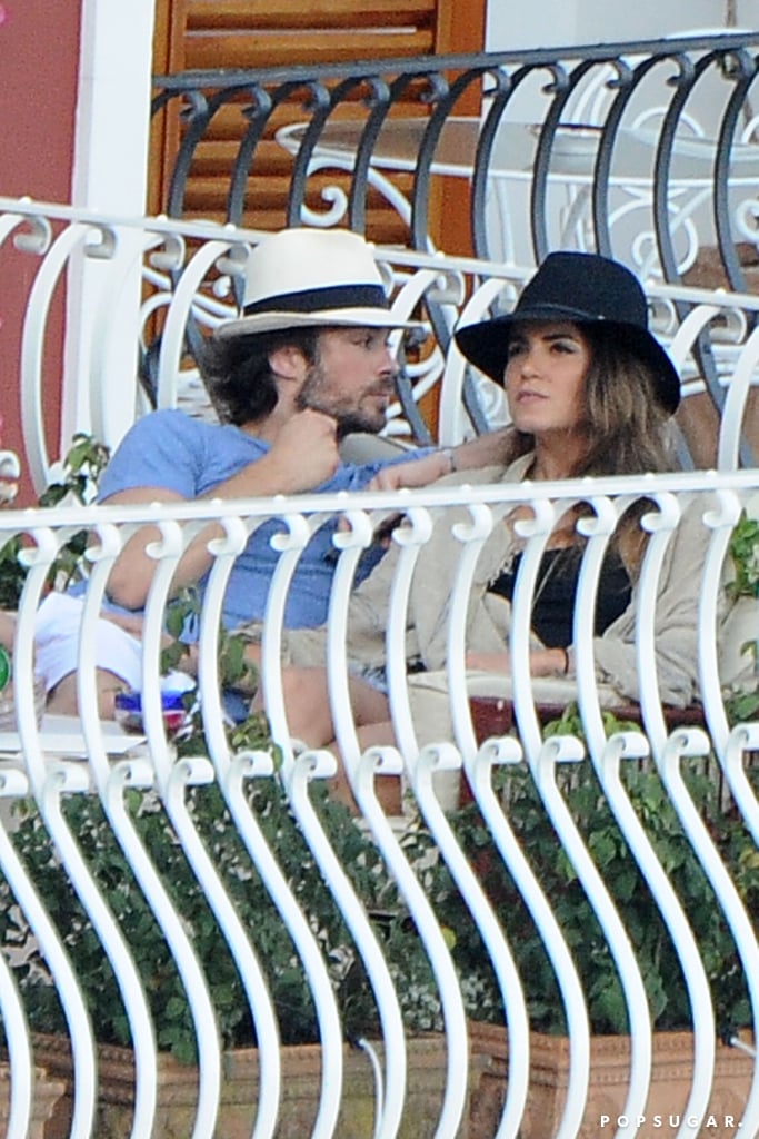 Ian Somerhalder and Nikki Reed Show PDA in Italy | Pictures