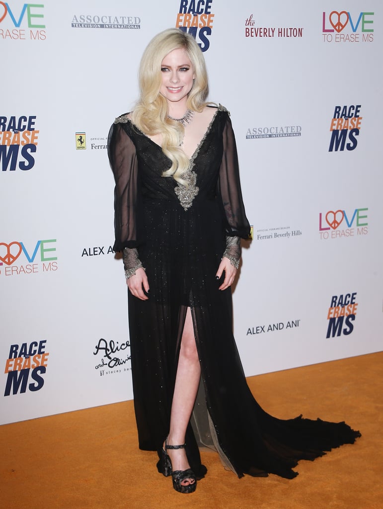 Avril Lavigne at Race to Erase MS Gala April 2018