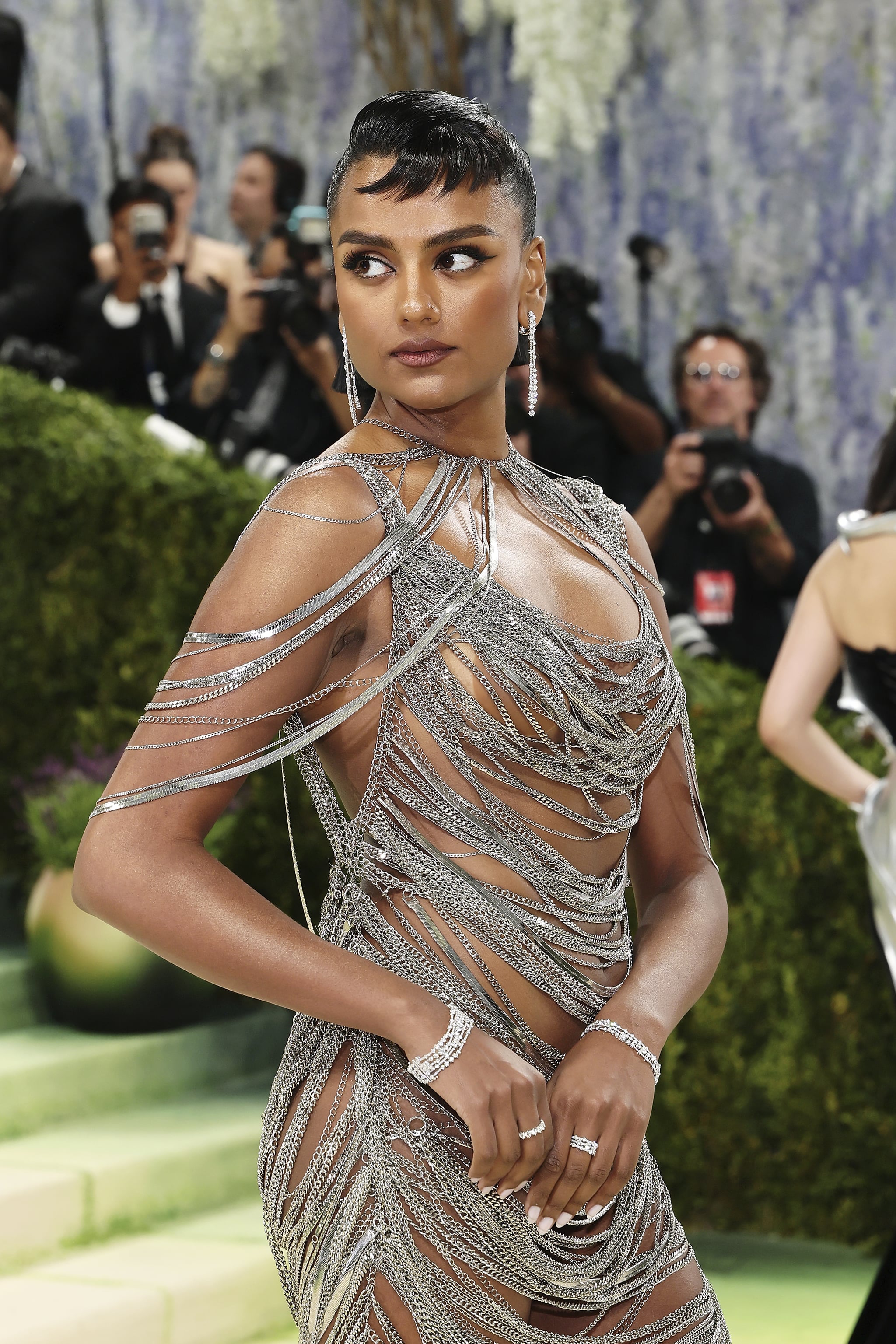 NEW YORK, NEW YORK - MAY 04: Simone Ashley attends the 2026 Met Gala celebrating 