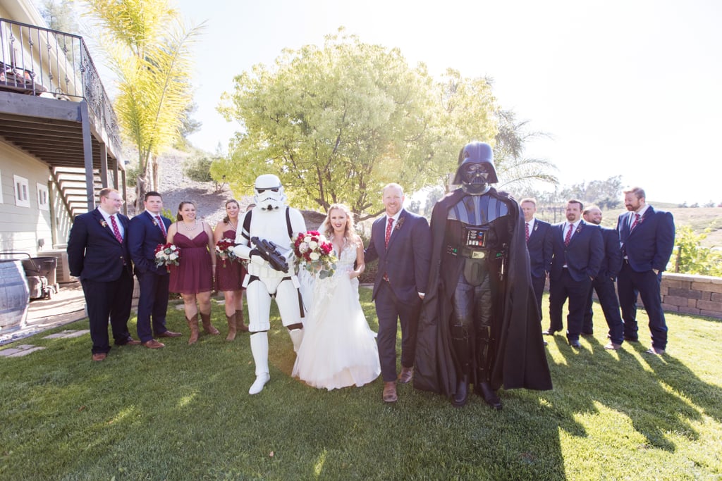 Star Wars-Themed Vineyard Wedding Star Wars-Themed Vineyard Wedding