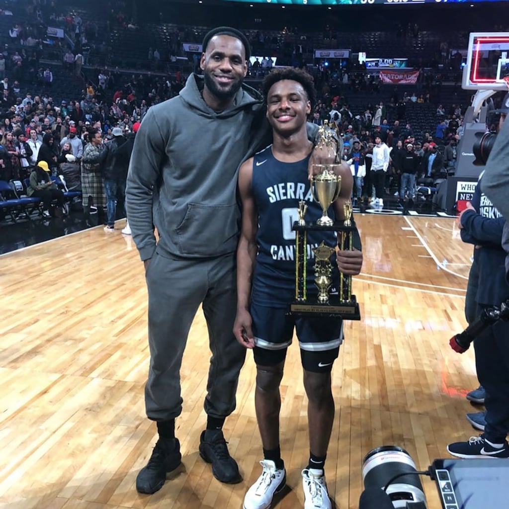 Lebron james jr sierra canyon best sale