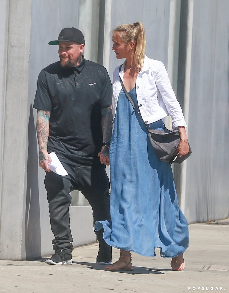Benji Madden and Cameron Diaz Hold Hands in LA August 2016