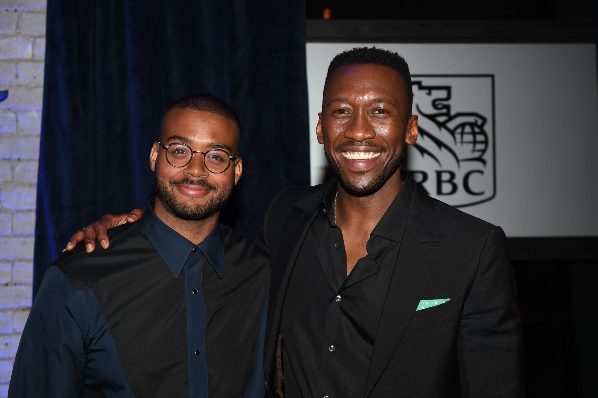 TORONTO, ON - SEPTEMBER 11:  Kris Bowers and Mahershala Ali attend RBC hosted 