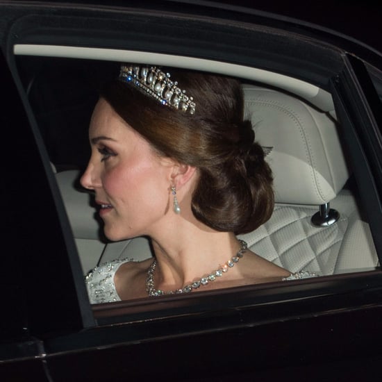 Kate Middleton Wearing Princess Diana's Tiara 2017