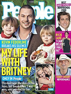 Photo Of People Magazine Cover And Quotes From Kevin Federline S Side Of The Story About Britney Spears Popsugar Celebrity