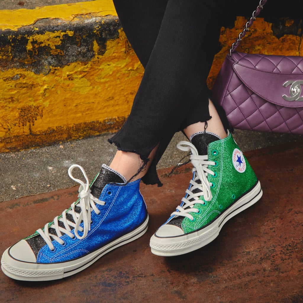 converse x chiara ferragni one star platform glitter