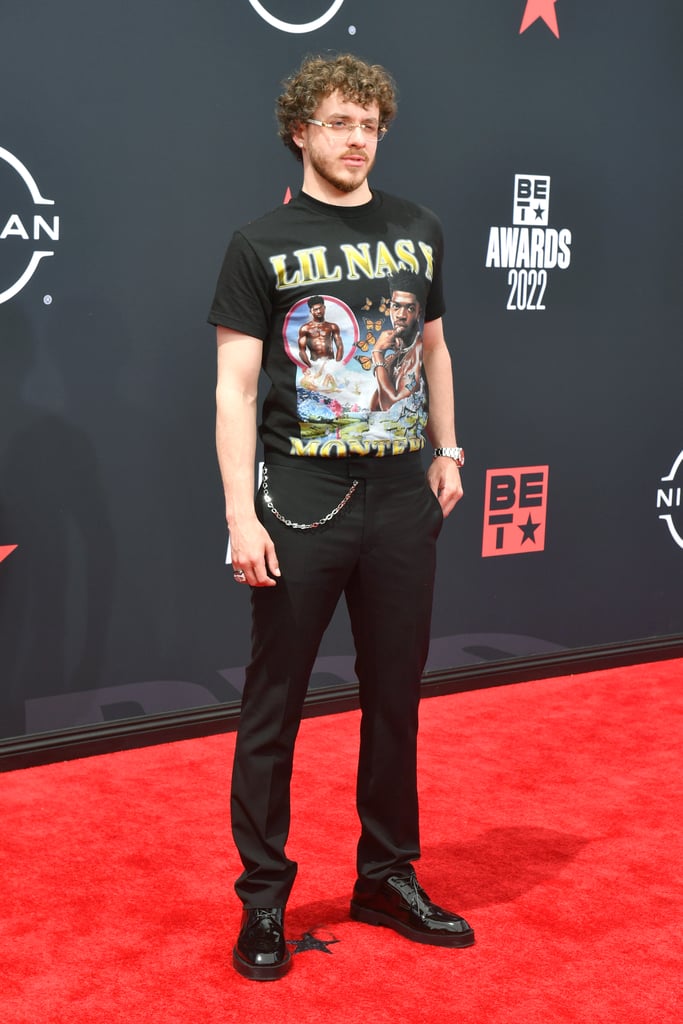 Jack Harlow Wears Lil Nas X Shirt at the BET Awards 2022