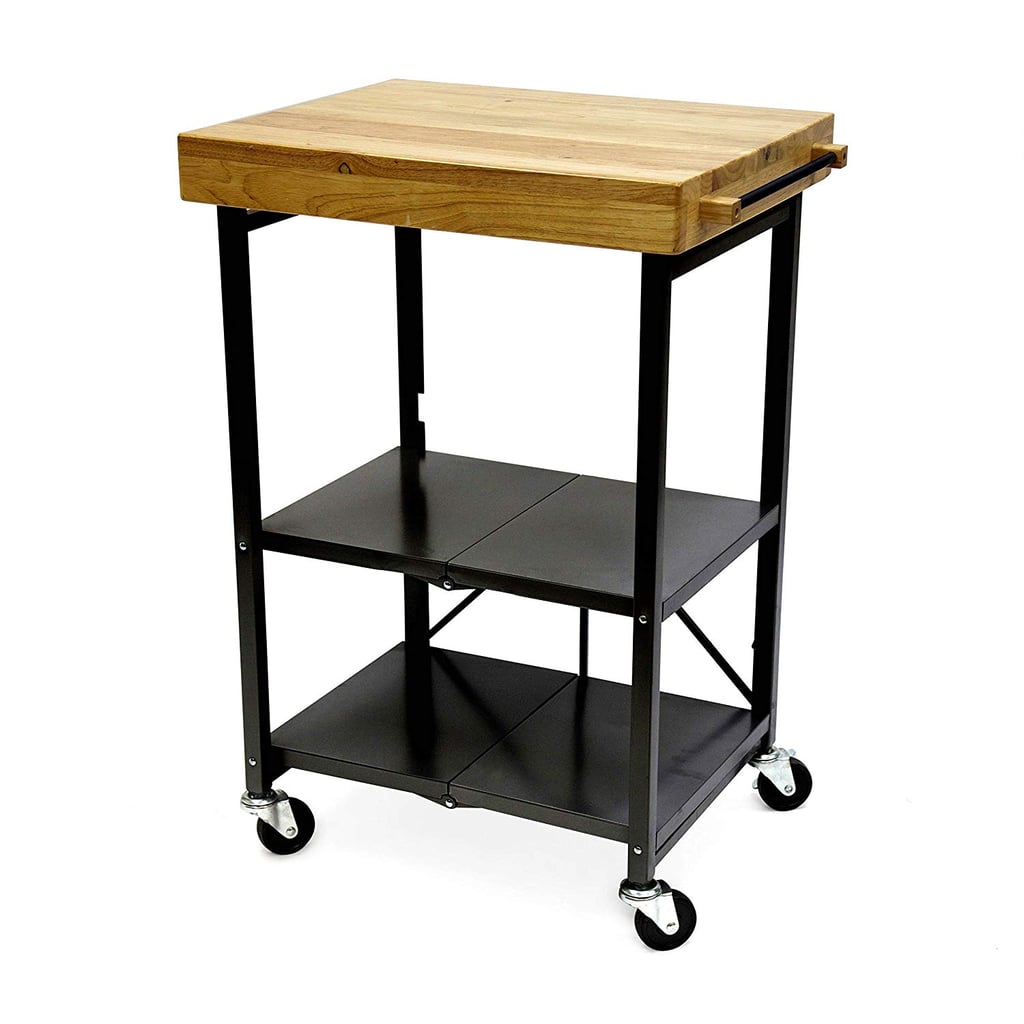 Origami Foldable Kitchen Island Cart