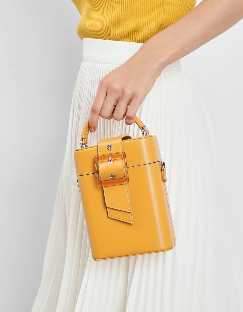 charles & keith yellow bag