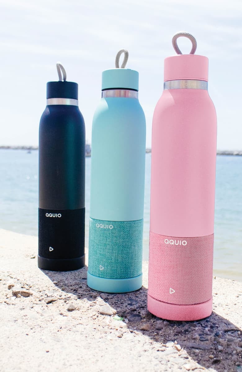 Aquio Double Wall Insulated Water Bottle & Detachable Bluetooth Speaker