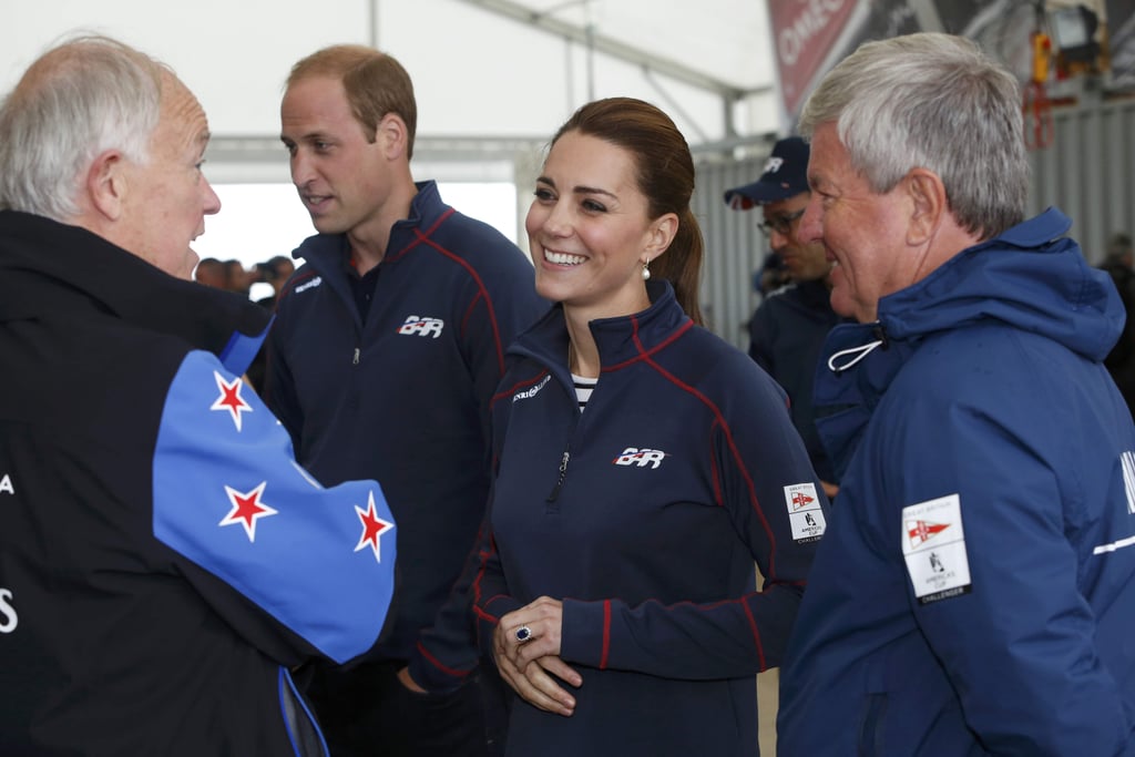 Kate Middleton and Prince William America's Cup Event 2015