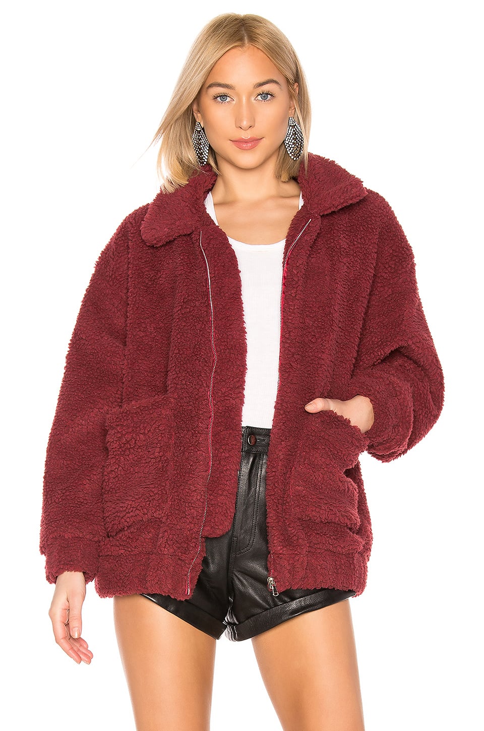 i am gia pixie coat red