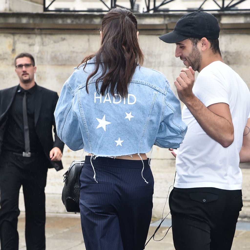 Bella Hadid's Jean Jacket July 2016
